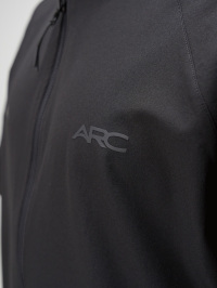 ARC Activewear Full Zip Sweater Jacket Performance Top Gym Workout Long Sleeve Track Suit