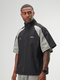 ARC Activewear Full Zip Sweater Jacket Performance Top Gym Workout Long Sleeve Track Suit