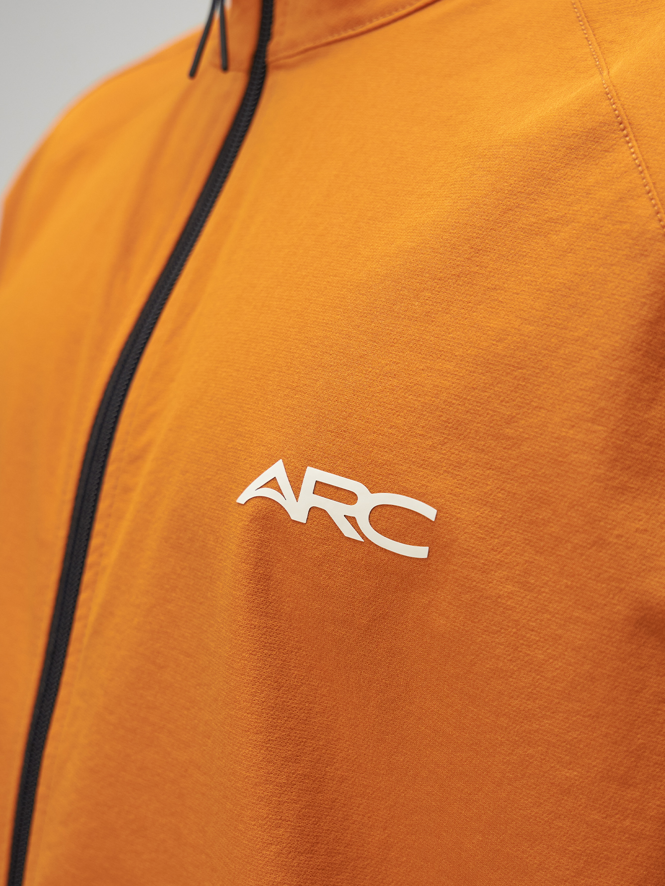 ARC Activewear Full Zip Sweater Jacket Performance Top Gym Workout Long Sleeve Track Suit