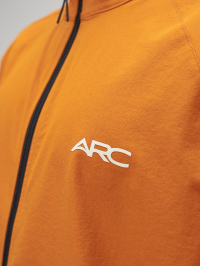 ARC Activewear Full Zip Sweater Jacket Performance Top Gym Workout Long Sleeve Track Suit