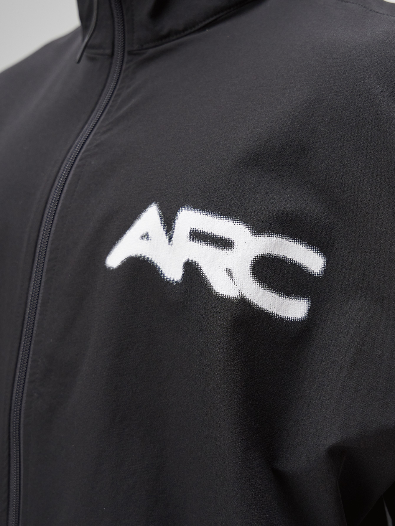 ARC Activewear Full Zip Sweater Jacket Performance Top Gym Workout Long Sleeve Track Suit