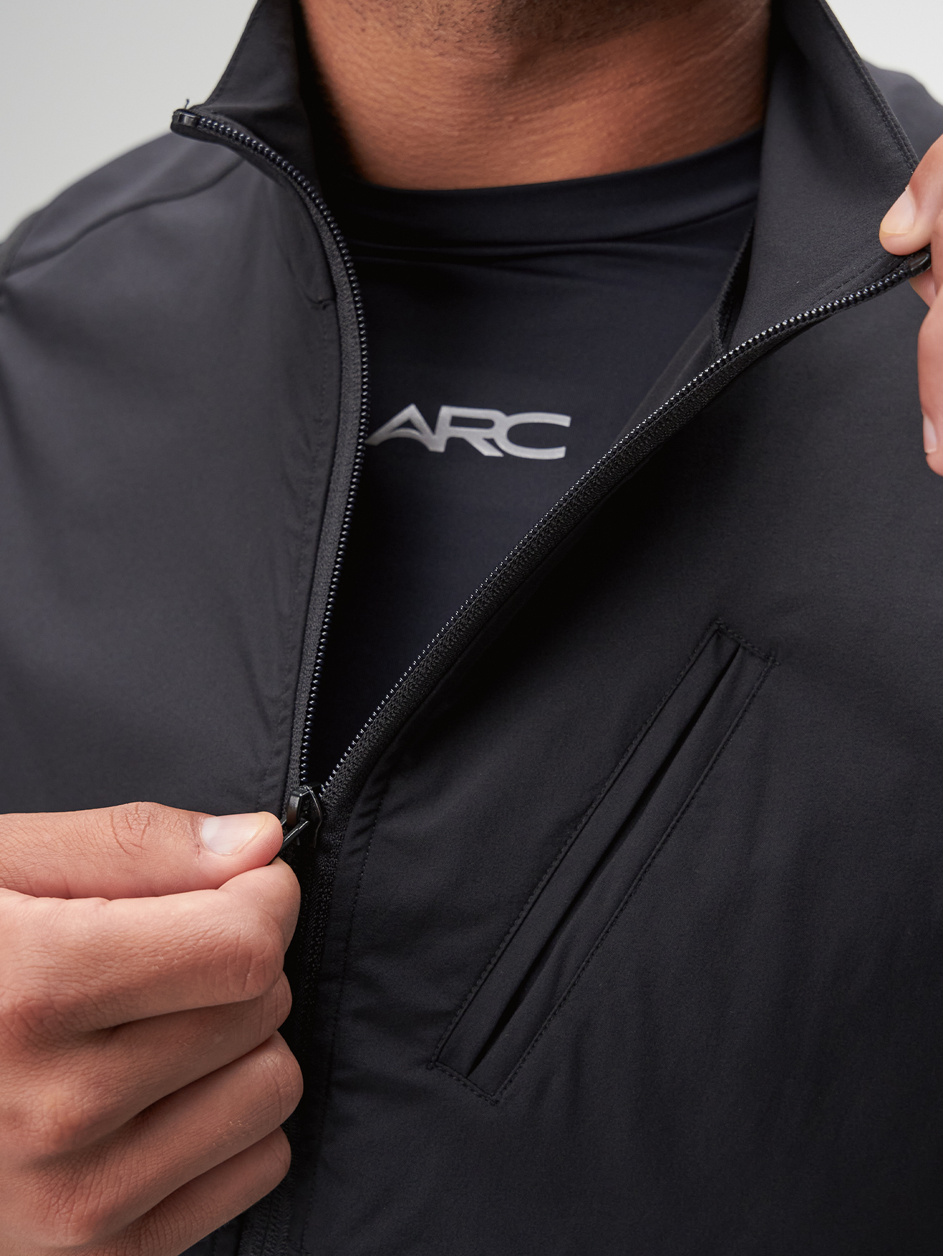 Men's Casual Versatile Simple Black Vest