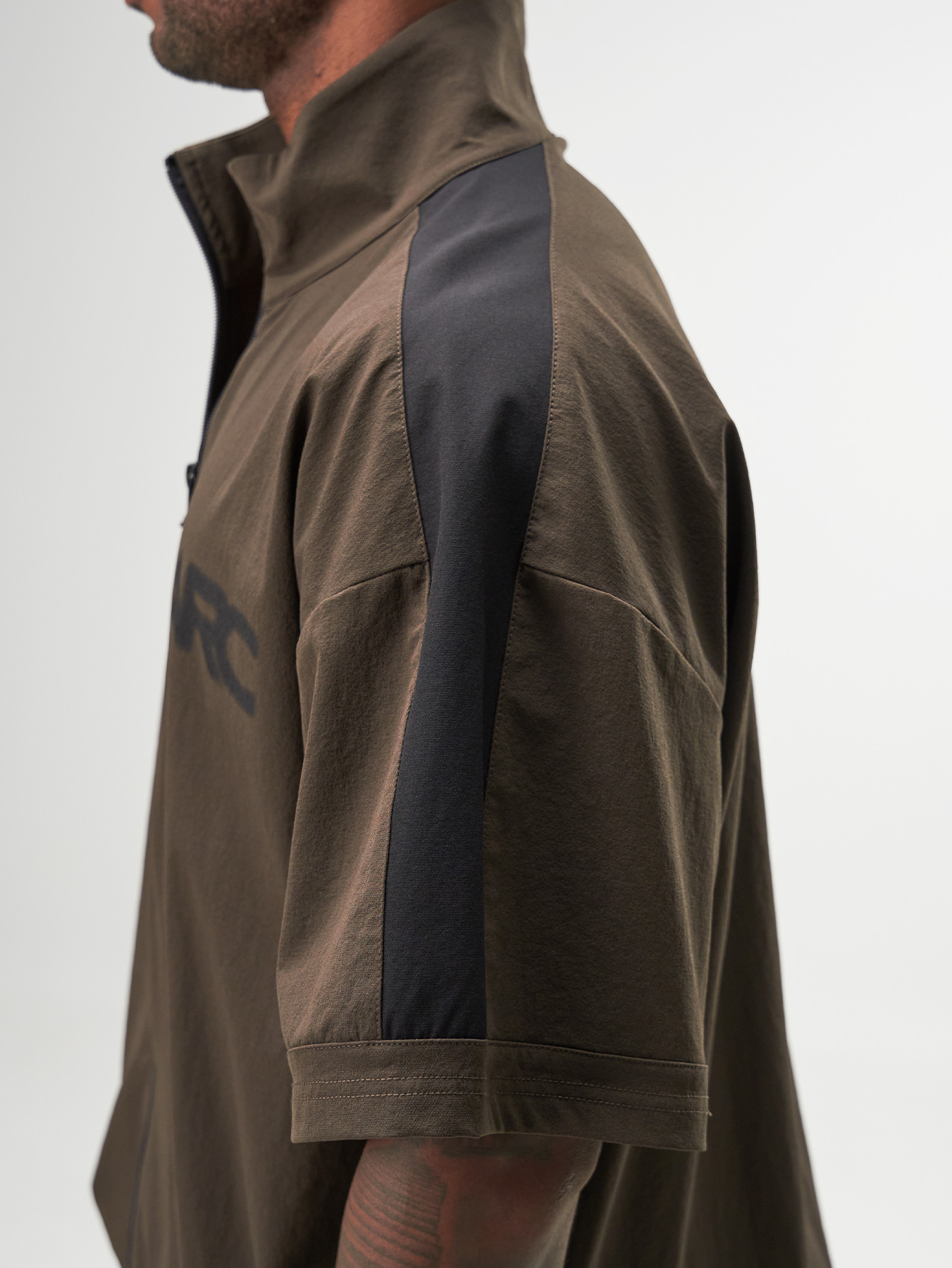 ARC Activewear Full Zip Sweater Jacket Performance Top Gym Workout Long Sleeve Track Suit