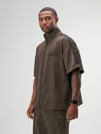 ARC Activewear Full Zip Sweater Jacket Performance Top Gym Workout Long Sleeve Track Suit