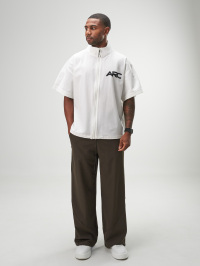 ARC Activewear Full Zip Sweater Jacket Performance Top Gym Workout Long Sleeve Track Suit