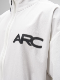 ARC Activewear Full Zip Sweater Jacket Performance Top Gym Workout Long Sleeve Track Suit