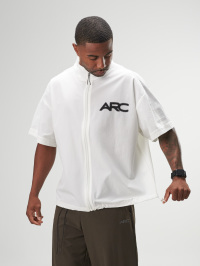 ARC Activewear Full Zip Sweater Jacket Performance Top Gym Workout Long Sleeve Track Suit