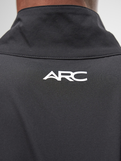 ARC Activewear Full Zip Sweater Jacket Performance Top Gym Workout Long Sleeve Track Suit