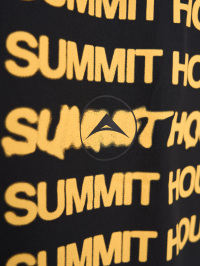 Men's Autumn Slogan Print Long Sleeve Zip-Up Half Placket Casual Hoodie Jacket