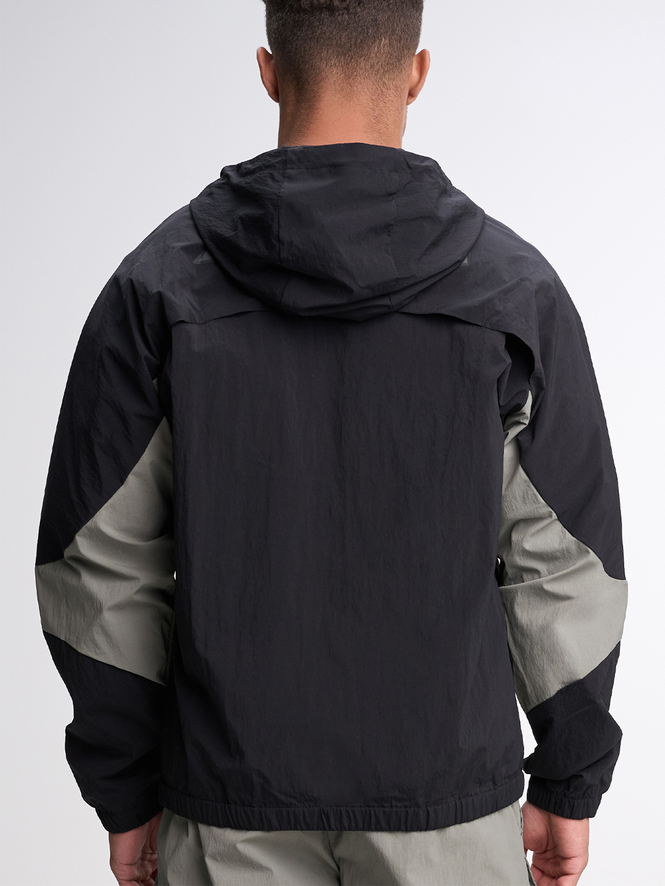 Men's Casual Versatile Letter Print Hooded Jacket