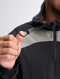 Men's Casual Versatile Letter Print Hooded Jacket