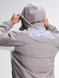 Men's Casual Versatile Letter Print Hooded Jacket