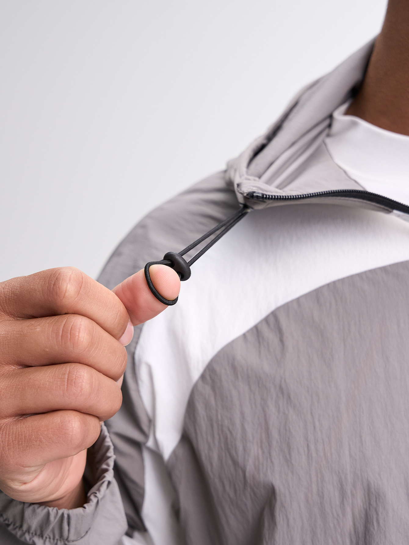 Men's Casual Versatile Letter Print Hooded Jacket