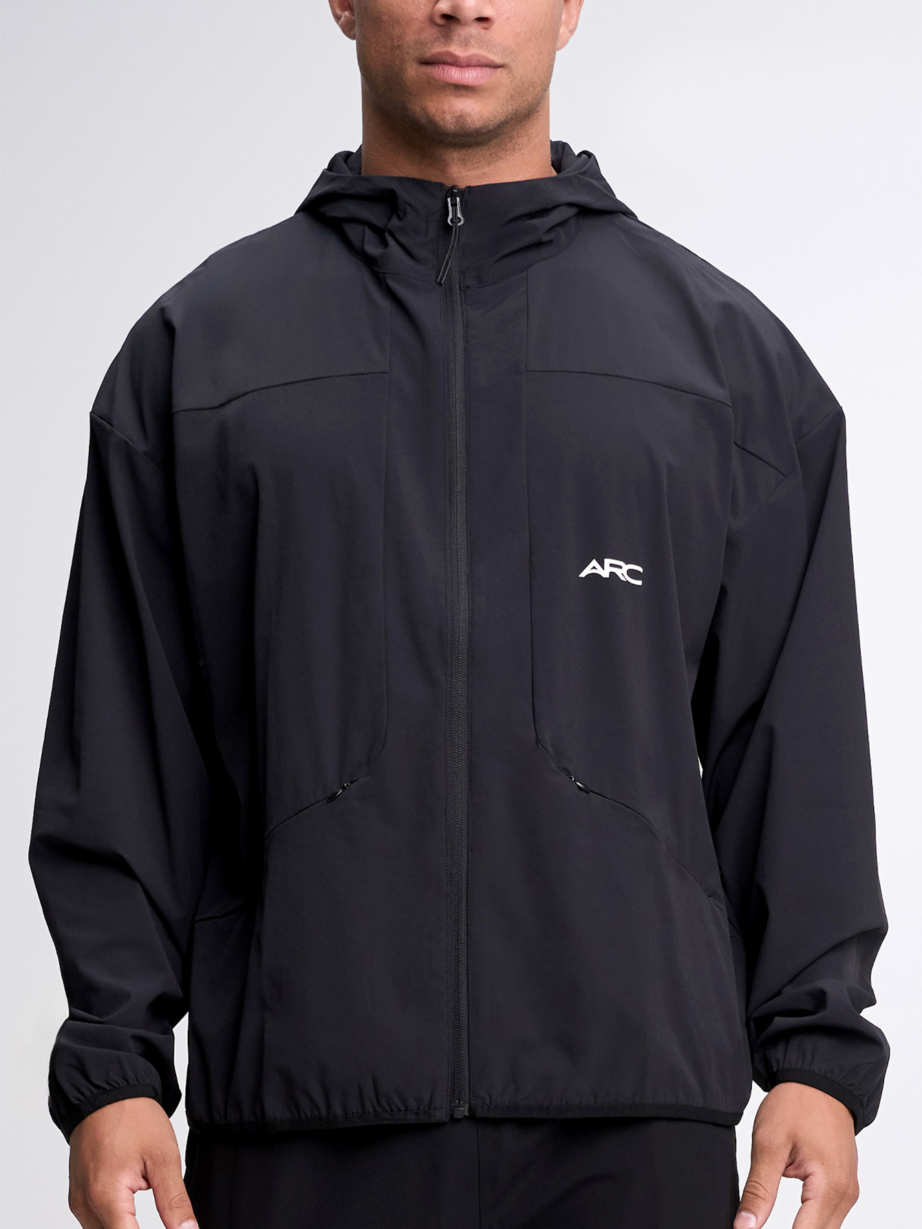 Men's Casual Zip-Up Hooded Jacket, Autumn