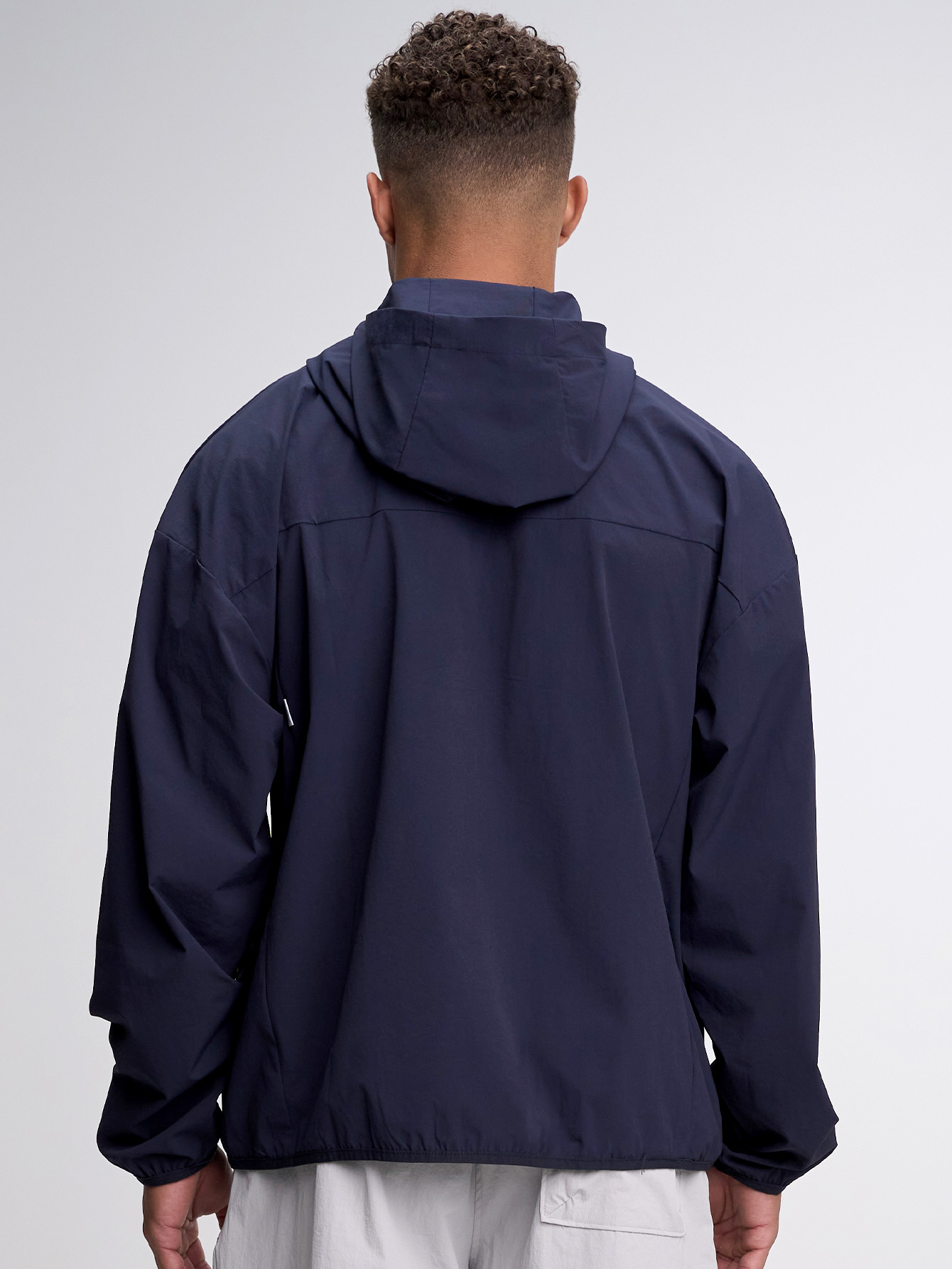 Men's Casual Zip-Up Hooded Jacket, Autumn