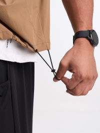 Men's Letter Print Zip Front Jacket Vest