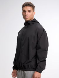 Men's Casual Versatile Simple Hooded Jacket ARC-5027-BLK