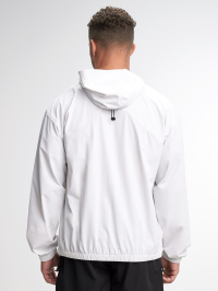 Men's Autumn Zip-Up Half Placket Long Sleeve Casual Hooded Jacket