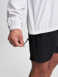 Men's Autumn Zip-Up Half Placket Long Sleeve Casual Hooded Jacket