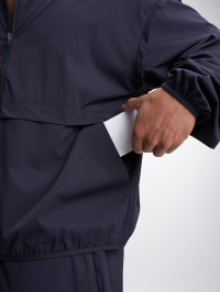 Men's Pocket Long Sleeve Zip Front Sports Jacket