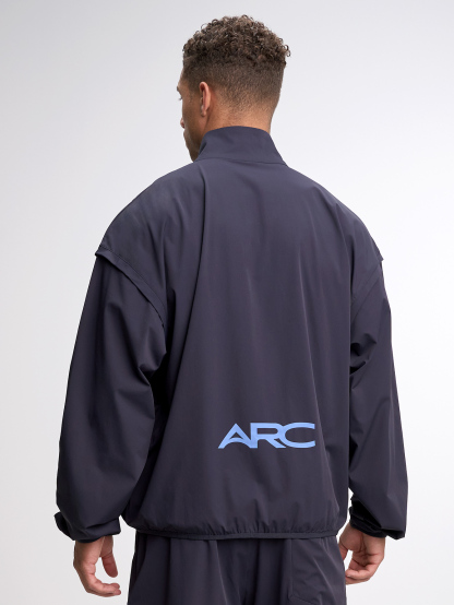 Men's Pocket Long Sleeve Zip Front Sports Jacket