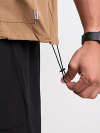 Men's Zipper Front Utility Pocket Casual Hooded Vest