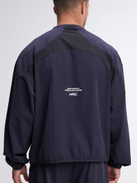 Letter Print Stand Collar Pocket Zip-Up Long Sleeve Jacket