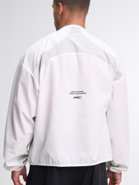 Letter Print Stand Collar Pocket Zip-Up Long Sleeve Jacket