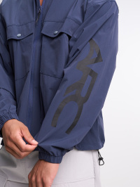 Men Letter Print Stand Collar Pocket Zip-Up Long Sleeve Jacket, Fall