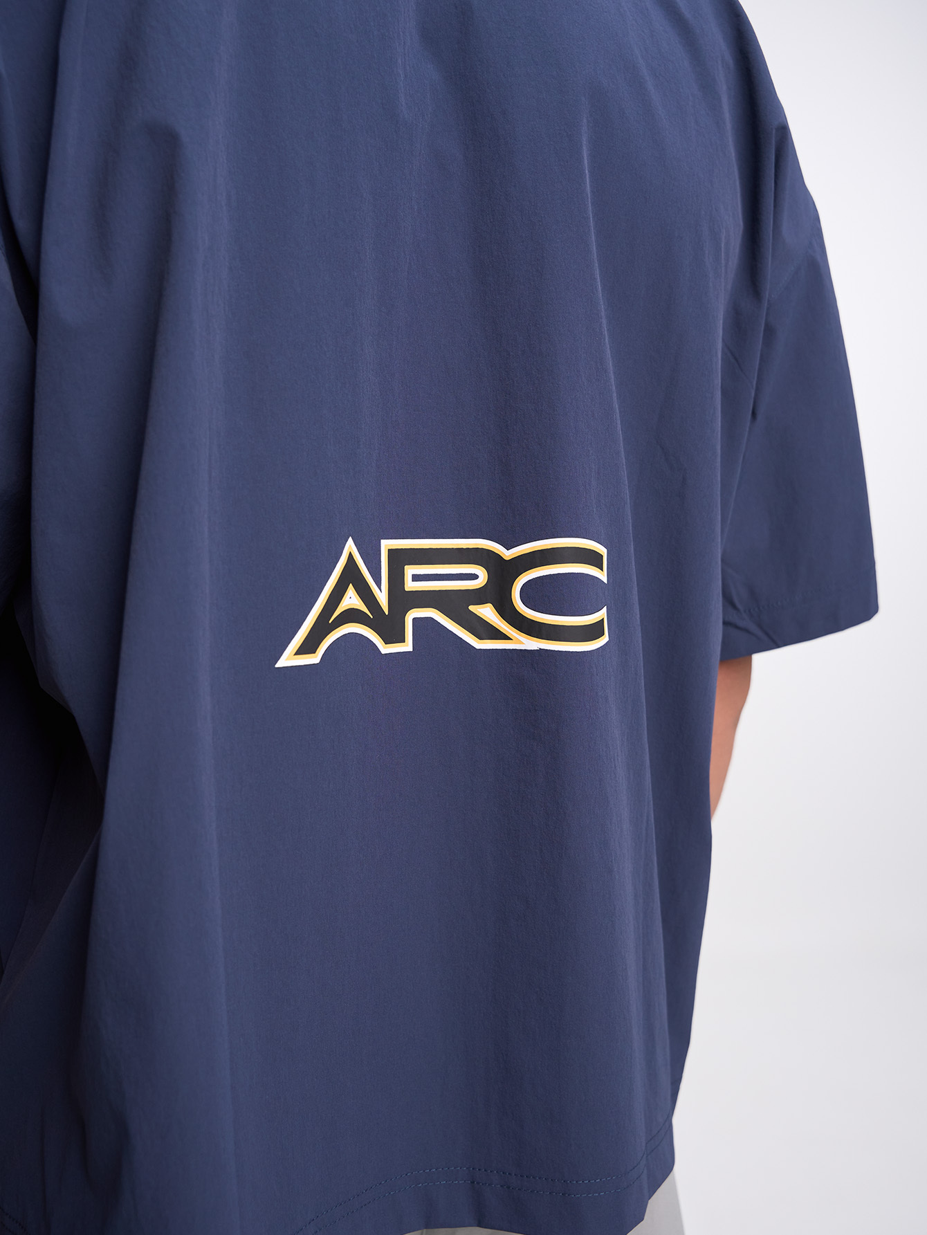 Men's Short Sleeve Zip-Up Collar Sports Jacket