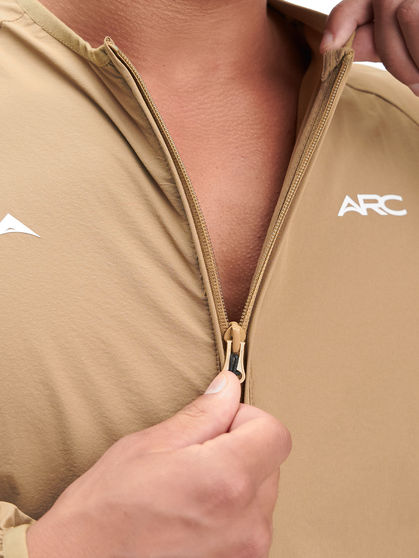 ARC5036-BRN-Men Casual Versatile Outdoor Jacket, Fall