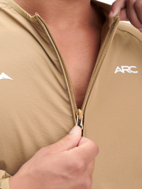 ARC5036-BRN-Men Casual Versatile Outdoor Jacket, Fall