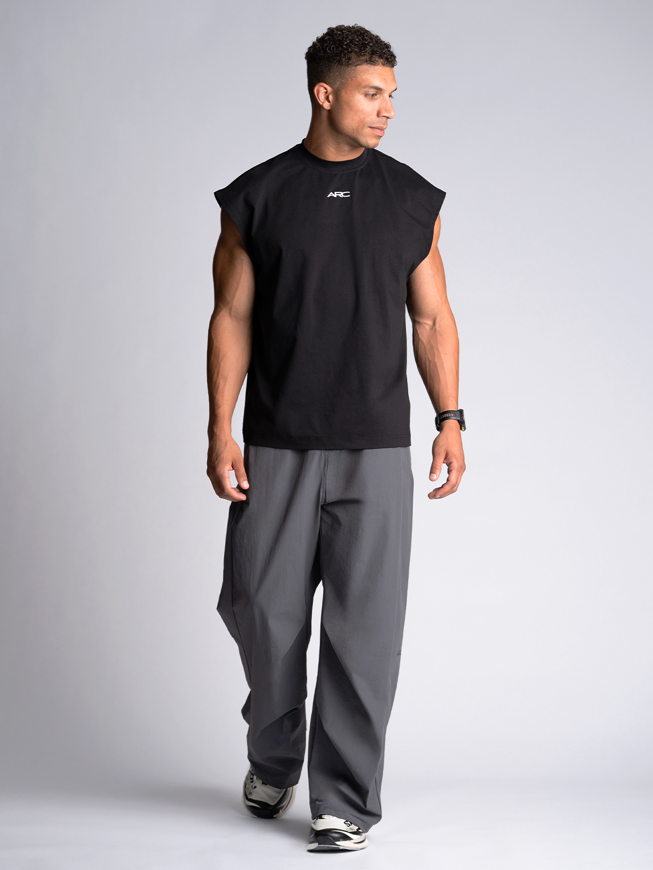 Reflect Wide Leg Pant - Slate Grey