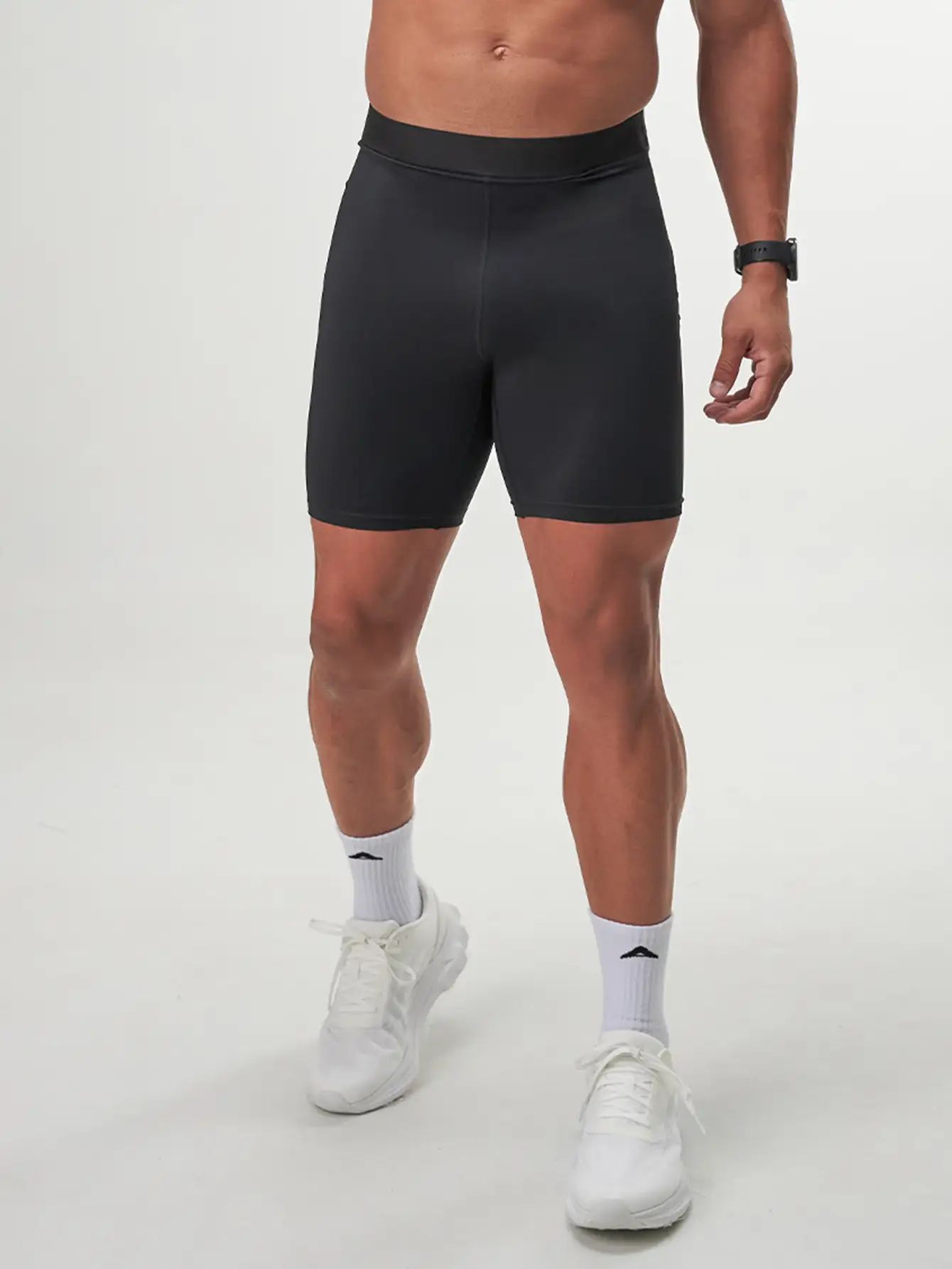 Perform Compression Shorts for running, basketball, and gym workouts. Quick-dry, breathable fabric for optimal performance.