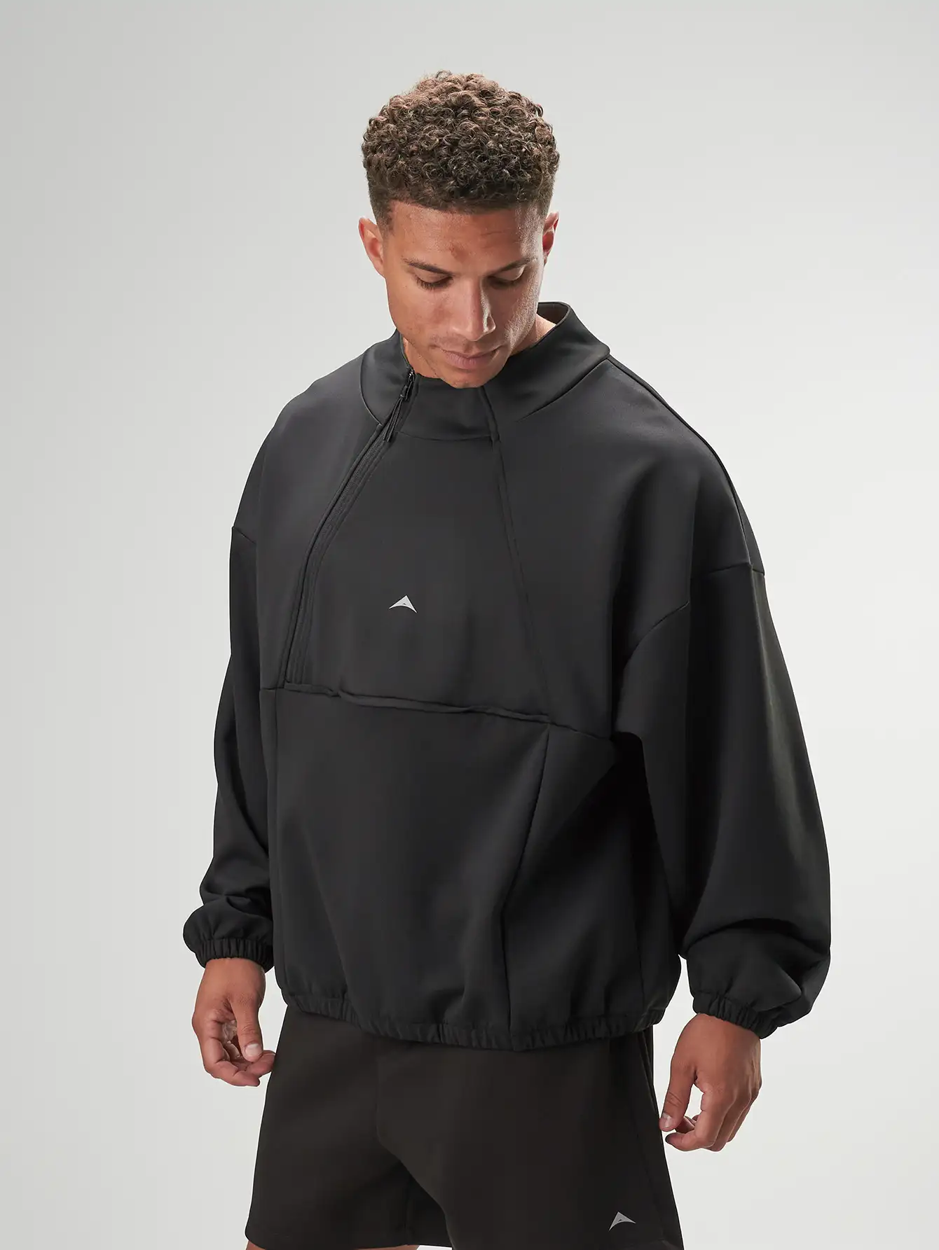 Boundless Oversized Sweatshirt for men, crewneck design, perfect for workouts and casual wear, soft and breathable fabric.