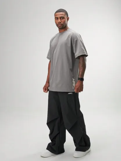 Fortitude Oversized T-shirt for men, breathable fabric, perfect for workouts or casual wear, stylish gym essential.