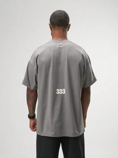 Fortitude Oversized T-shirt for men, breathable fabric, perfect for workouts and casual wear. Ideal gym top.