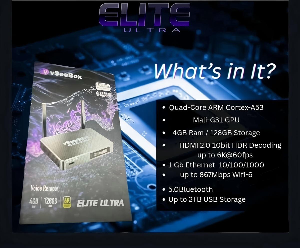 What is in vSeeBox Elite Ultra?
