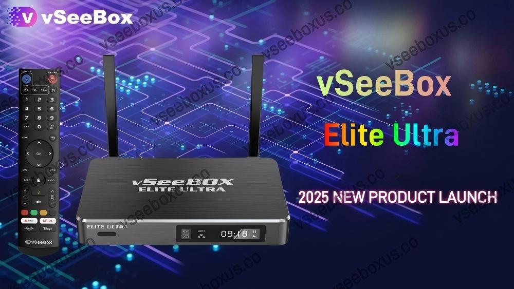 Experience Next-Level Streaming in 2025 with the vSeeBox Elite Ultra – Your Smart 6K Android TV Box