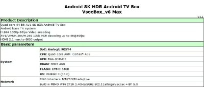 vSeeBox V6 Max