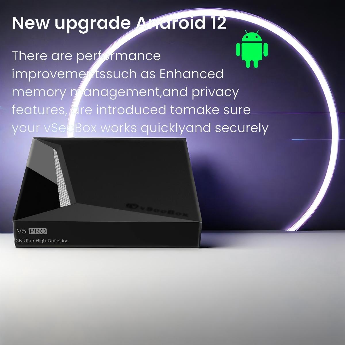 vSeeBox V5 Pro Android TV box