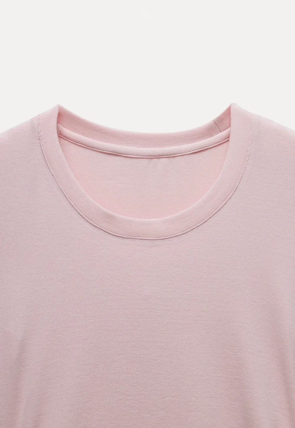Ruched Slim Fit Short Sleeve Tee