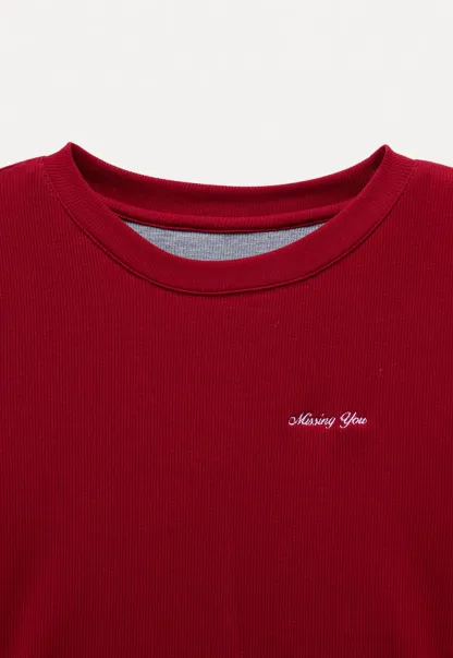 Women's Layered Look Short Sleeve T-Shirt