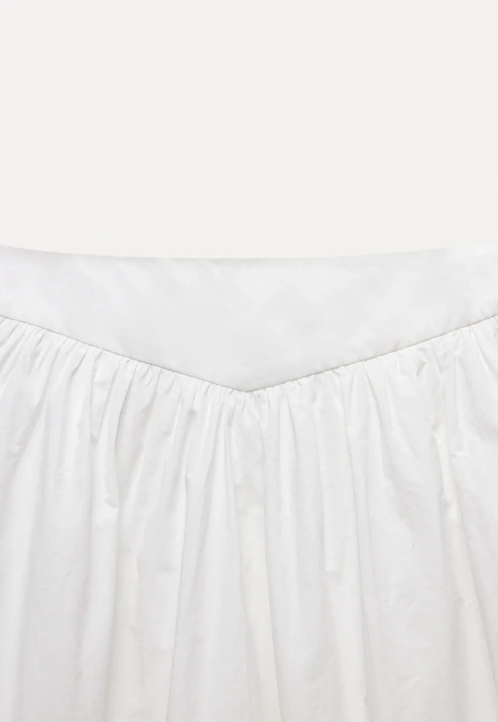 High Waist Bubble Mini Skirt