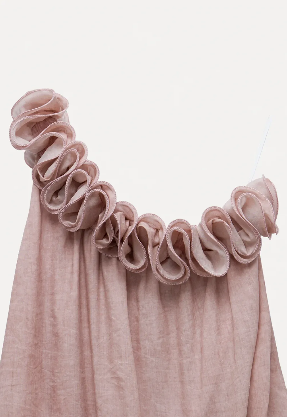 Women’s One Shoulder Ruffle Sleeveless Top