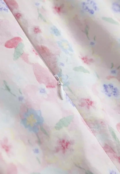 Pastel Floral Mini Skirt