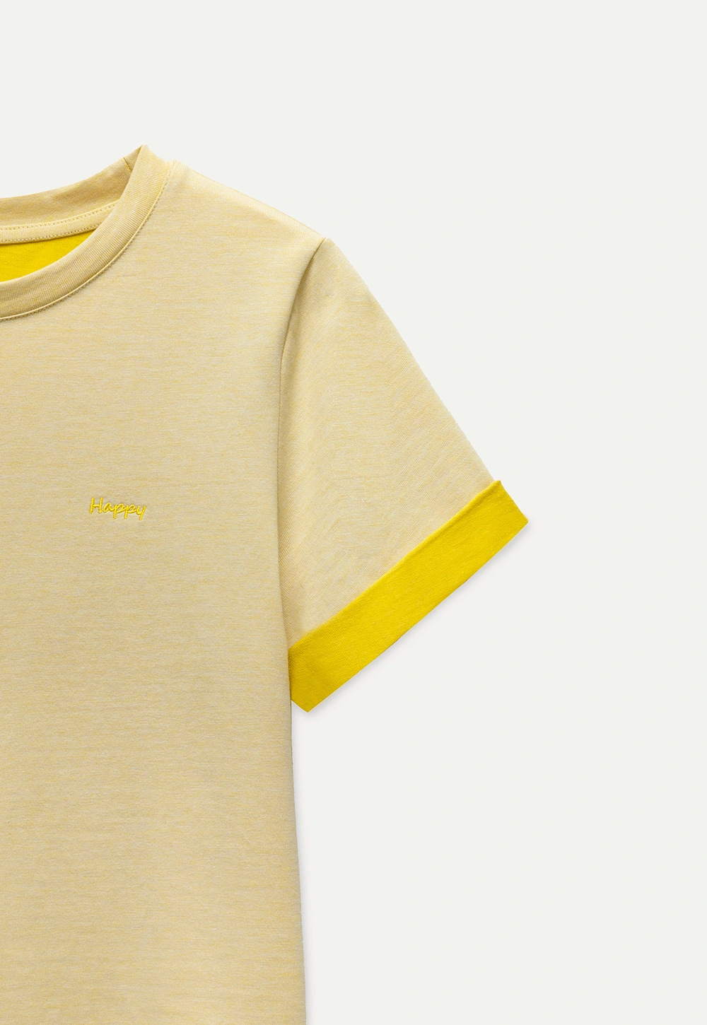 Women's Contrast Trim Crewneck T-Shirt