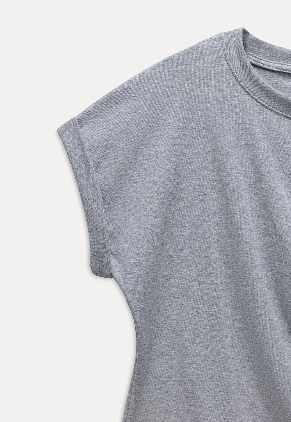 Asymmetric Side Tie Tee