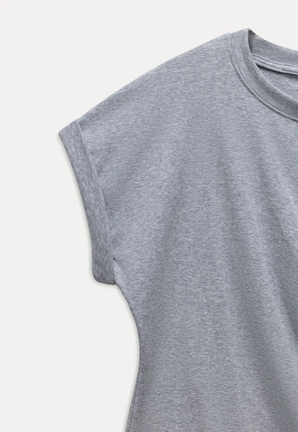 Asymmetric Side Tie Tee