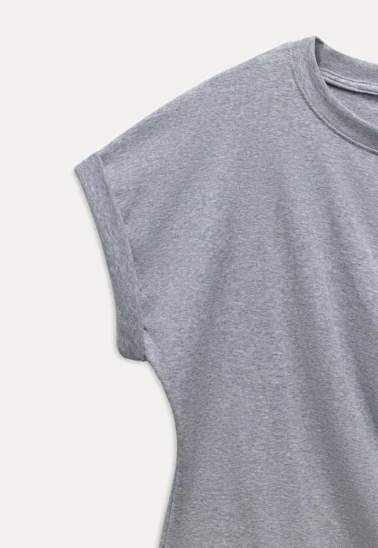 Asymmetric Side Tie Tee